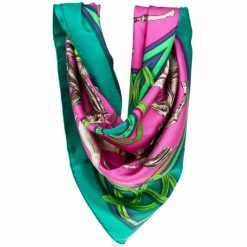 Hermes La Ronde Des Jockeys Square Scarf For Women -Deals Hermes Store luxury women hermes new accessories p10363 002
