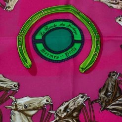 Hermes La Ronde Des Jockeys Square Scarf For Women -Deals Hermes Store luxury women hermes new accessories p10363 005