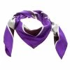 Hermes Mecanique Du Temps Ultra Violet Printed Silk Square Scarf For Women