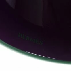 Hermes Green & Purple Dune Bois Laqué Wide Bangle Bracelet For Women -Deals Hermes Store luxury women hermes new accessories p152915 0006