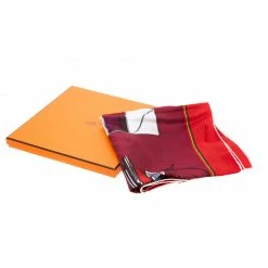 Hermes Multicolor Les Voitures A Transformation Printed Silk Square Scarf For Women -Deals Hermes Store luxury women hermes new accessories p184307 007
