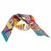 Hermes Hermès Multicolor Brides Et Gris-Gris Silk Twilly Scarf For Women 2 Hermes Hermès Multicolor Brides Et Gris-Gris Silk Twilly Scarf For Women -Deals Hermes Store luxury women hermes new accessories p273107 001