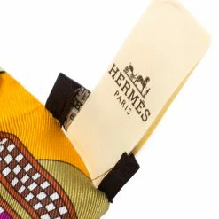 Hermes Hermès Multicolor Brides Et Gris-Gris Silk Twilly Scarf For Women -Deals Hermes Store luxury women hermes new accessories p273107 003