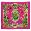 Hermes Rose Equateur Wash Silk Scarf For Women -Deals Hermes Store luxury women hermes new accessories p421438 001