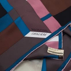 Hermes Multicolor Perspective Cavaliere Square Scarf For Women -Deals Hermes Store luxury women hermes new accessories p42185 006