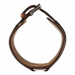 Hermes Alma Wide Brown Leather Bracelet For Women -Deals Hermes Store luxury women hermes new accessories p44706 005