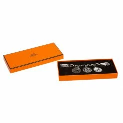 Hermes Breloque Palladium Plated Bag Charm For Women -Deals Hermes Store luxury women hermes new accessories p486404 008