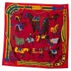 Hermes Hermès Bordeux Ronds De Marche Silk Scarf For Women -Deals Hermes Store luxury women hermes new accessories p495419 007