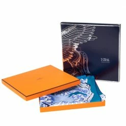 Hermes Blue Fleurs D'Indiennes Silk Scarf For Women 13 Hermes Blue Fleurs D'Indiennes Silk Scarf For Women -Deals Hermes Store luxury women hermes new accessories p505994 002