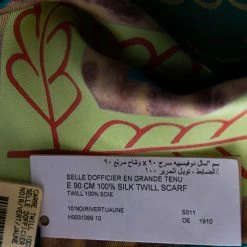 Hermes Hermès Black Selle D'Officier En Grande Tenue Silk Scarf For Women -Deals Hermes Store luxury women hermes new accessories p570804 006