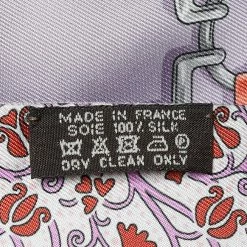 Hermes Multicolor Belt & Buckle Printed Silk Maxi Twilly For Women -Deals Hermes Store luxury women hermes new accessories p614760 002