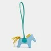 Hermes Celeste/Jaune Naples/Vert Vero Milo Lambskin Leather Rodeo Horse PM Bag Charm For Women -Deals Hermes Store luxury women hermes new accessories p638087 002