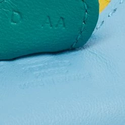 Hermes Celeste/Jaune Naples/Vert Vero Milo Lambskin Leather Rodeo Horse PM Bag Charm For Women -Deals Hermes Store luxury women hermes new accessories p638087 004