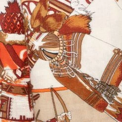 Hermes Orange Kachina Cashmere & Silk Kermit Oliver Scarf For Women -Deals Hermes Store luxury women hermes new accessories p643719 004