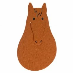 Hermes Orange Leather Pikabook Horse Bookmark For Women -Deals Hermes Store luxury women hermes new accessories p66816 003
