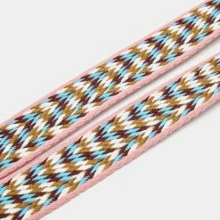 Hermes Strap Rose D'Ete Canvas And Swift Leather Zigzag Sangle Bag Strap For Women -Deals Hermes Store luxury women hermes new accessories p686063 003