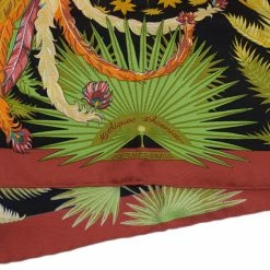 Hermes Mythiques Phoenix Silk Twill Square Scarf For Women -Deals Hermes Store luxury women hermes new accessories p8837 003