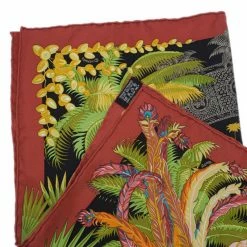 Hermes Mythiques Phoenix Silk Twill Square Scarf For Women -Deals Hermes Store luxury women hermes new accessories p8837 004