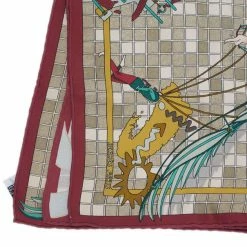 Hermes Remiges De Fuite Square Scarf For Women -Deals Hermes Store luxury women hermes new accessories p8841 003