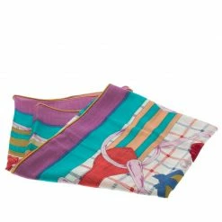 Hermes Green And Purple Cashmere And Silk Tatersale Square Scarf For Women 9 Hermes Green And Purple Cashmere And Silk Tatersale Square Scarf For Women -Deals Hermes Store luxury women hermes new accessories p99612 004