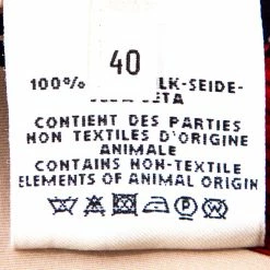 Hermes Multicolor Les Cléfs Printed Silk Blouse M For Women -Deals Hermes Store luxury women hermes new clothes p271397 002