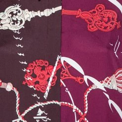 Hermes Multicolor Silk Cles Et Badines Printed Classic Shirt L For Women -Deals Hermes Store luxury women hermes new clothes p472764 006