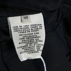 Hermes Black Leather Zip Front Biker Jacket M For Women 15 Hermes Black Leather Zip Front Biker Jacket M For Women -Deals Hermes Store luxury women hermes new clothes p609528 007