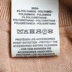 Hermes Beige Torsades Cliquetis Unies Cashmere Jacquard Knit Bootcut Pants M For Women -Deals Hermes Store luxury women hermes new clothes p618875 003