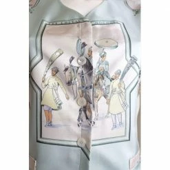 Hermes Multicolor Silk Vest 36 FR For Women -Deals Hermes Store luxury women hermes new clothes p663929 007