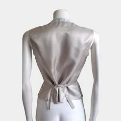 Hermes Multicolor Silk Vest 36 FR For Women -Deals Hermes Store luxury women hermes new clothes p663929 009