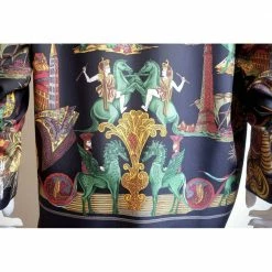 Hermes Multicolor Silk Shirt 42 FR For Women -Deals Hermes Store luxury women hermes new clothes p663931 007