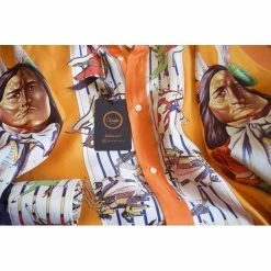 Hermes Multicolor Camicia In Seta Shirt Size Tg.40 ( Collar ) For Men -Deals Hermes Store luxury women hermes new clothes p667751 005