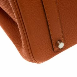 Hermes Orange Togo Leather Palladium Hardware Birkin 35 Bag For Women 27 Hermes Orange Togo Leather Palladium Hardware Birkin 35 Bag For Women -Deals Hermes Store luxury women hermes new handbags p106429 012