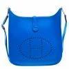 Hermes Bleu Hydra Clemence Leather Evelyne III PM Bag For Women 1 Hermes Bleu Hydra Clemence Leather Evelyne III PM Bag For Women -Deals Hermes Store luxury women hermes new handbags p113199 001
