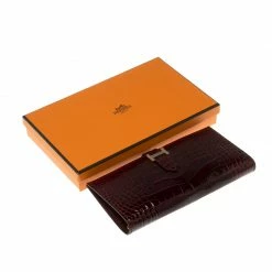 Hermes Burgundy Bordeaux Alligator Bearn Gusset Wallet For Women 21 Hermes Burgundy Bordeaux Alligator Bearn Gusset Wallet For Women -Deals Hermes Store luxury women hermes new handbags p121088 009