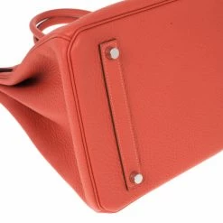 Hermes Geranium Birkin Bag 35 For Women -Deals Hermes Store luxury women hermes new handbags p14904 012