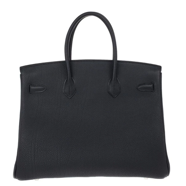Hermes Black Togo Leather Birkin 35 For Women 6 Hermes Black Togo Leather Birkin 35 For Women - Image 4