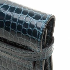 Hermes Royal Blue Alligator Long Kelly Wallet For Women 25 Hermes Royal Blue Alligator Long Kelly Wallet For Women -Deals Hermes Store luxury women hermes new handbags p158479 0011