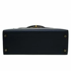 Hermes Blue Marine Epsom Leather With Rose Pourpre Leather Lining Brushed Gold Hardware Kelly Sellier 28 Bag For Women -Deals Hermes Store luxury women hermes new handbags p183808 006