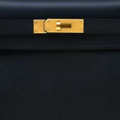 Hermes Blue Marine Epsom Leather With Rose Pourpre Leather Lining Brushed Gold Hardware Kelly Sellier 28 Bag For Women -Deals Hermes Store luxury women hermes new handbags p183808 011