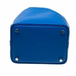 Hermes Blue Izmir Epsom Leather Picotin Lock PM Bag For Women -Deals Hermes Store luxury women hermes new handbags p183839 006