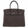 Hermes Cacao Togo Birkin 30 For Women