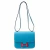 Hermes Lagon Leather Mini Palladium Hardware Constance Bag For Women -Deals Hermes Store luxury women hermes new handbags p242018 007