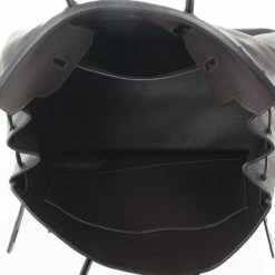 Hermes Birkin 40cm Togo Leather Darkbrown Handbag With Silver Hardware For Women -Deals Hermes Store luxury women hermes new handbags p25446 006