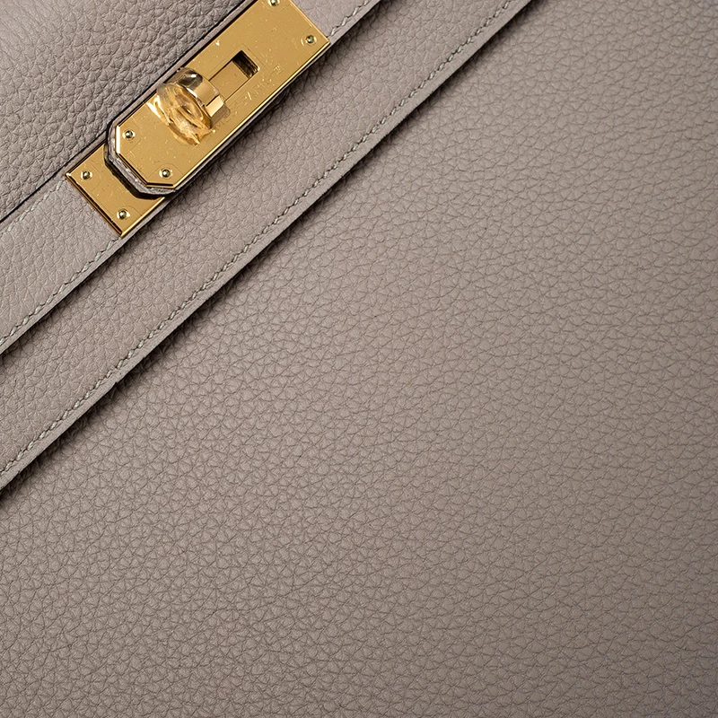 Hermes Gris Asphalt Togo Leather Gold Hardware Kelly Retourne 32 Bag For Women 7 Hermes Gris Asphalt Togo Leather Gold Hardware Kelly Retourne 32 Bag For Women - Image 5