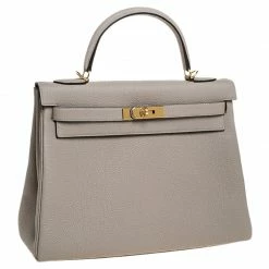 Hermes Gris Asphalt Togo Leather Gold Hardware Kelly Retourne 32 Bag For Women 17 Hermes Gris Asphalt Togo Leather Gold Hardware Kelly Retourne 32 Bag For Women -Deals Hermes Store luxury women hermes new handbags p256084 009