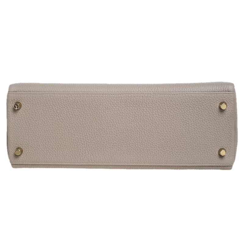Hermes Gris Asphalt Togo Leather Gold Hardware Kelly Retourne 32 Bag For Women 9 Hermes Gris Asphalt Togo Leather Gold Hardware Kelly Retourne 32 Bag For Women - Image 7