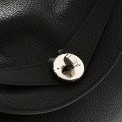 Hermes Black Taurillon Clemence Leather Lindy 30 Bag For Women 17 Hermes Black Taurillon Clemence Leather Lindy 30 Bag For Women -Deals Hermes Store luxury women hermes new handbags p268950 011