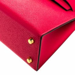 Hermes Red Vermillion Epsom Leather Gold Hardware Mini II Kelly Bag For Women -Deals Hermes Store luxury women hermes new handbags p275614 008
