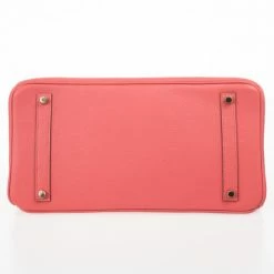 Hermes Rose Jaipur Clemence Birkin Bag 35 CM For Women -Deals Hermes Store luxury women hermes new handbags p29362 005